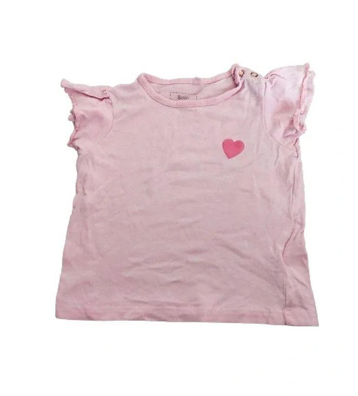 👚 Fille (12 mois) : tee shirt rose