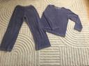 Pyjama 2 pièces Petit Bateau 12 ans violet