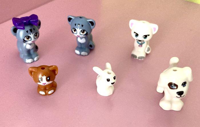 Lot de 8 petites figurines animaux Lego Friends - photo numéro 1