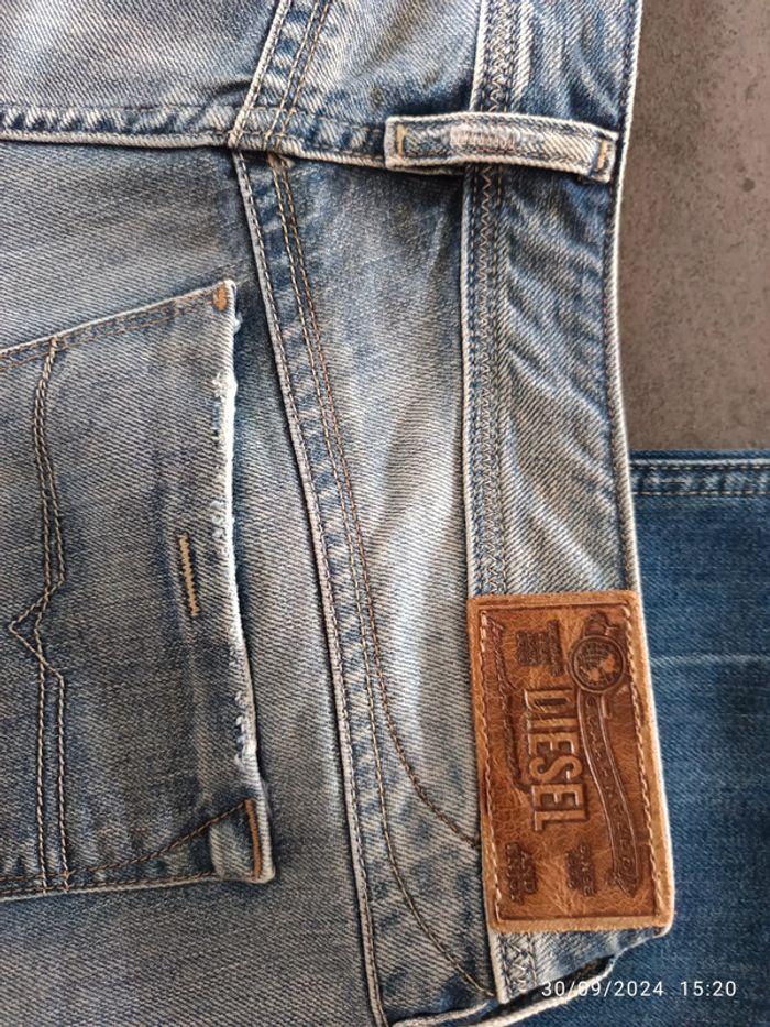 Diesel jeans lowkey regular straigth low waist/jean droite/calça jeans diesel - photo numéro 5