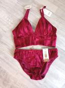 Set 2pce lingerie velours