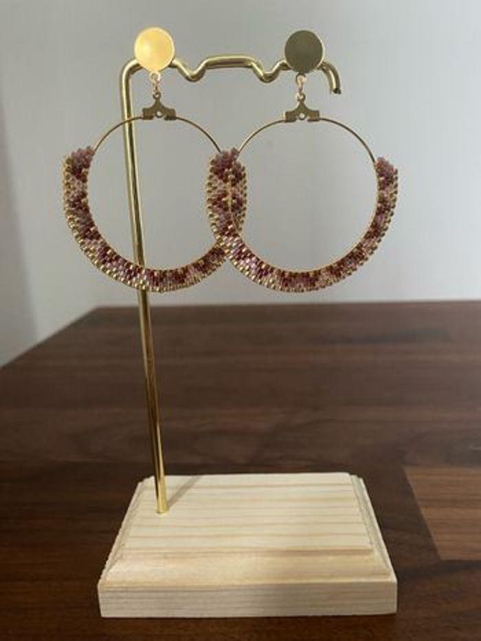 Boucles d’oreilles Miyuki - photo numéro 1