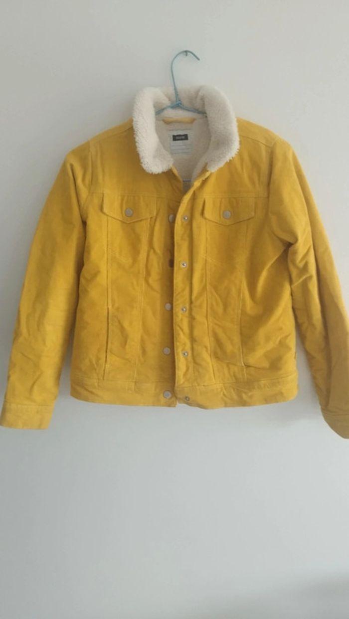 Veste en velours doublé sherpa - photo numéro 1