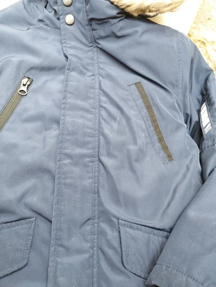 Manteau garçon bleu marine taille 8-9 ans - photo numéro 3