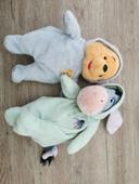 Peluche Winnie et bourriquet