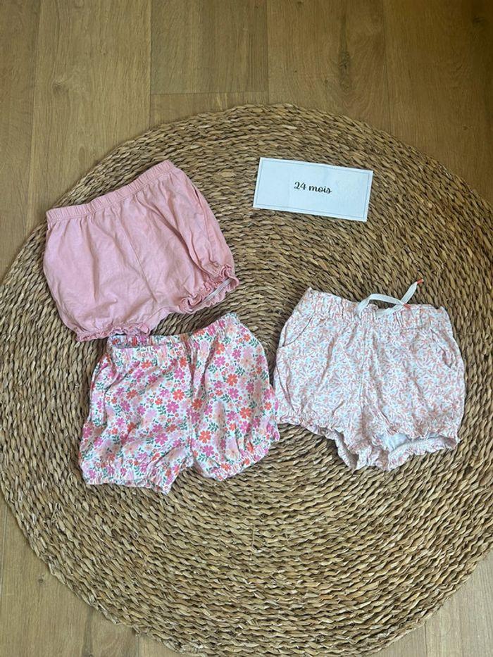 Lot de 3 shorts - 24 mois - photo numéro 1