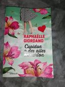 Livre cupidon à des ailes en carton