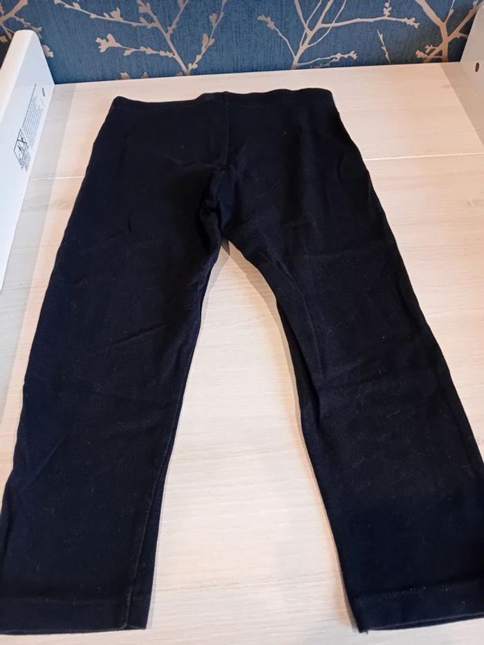 Lot 2 leggings fille.10 ans mi long - photo numéro 2