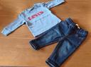 Tee-shirt et jeans levi's 3 mois