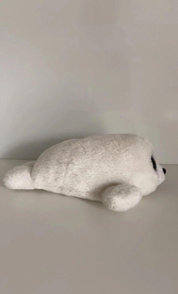 Peluche ty phoque blanc - photo numéro 2