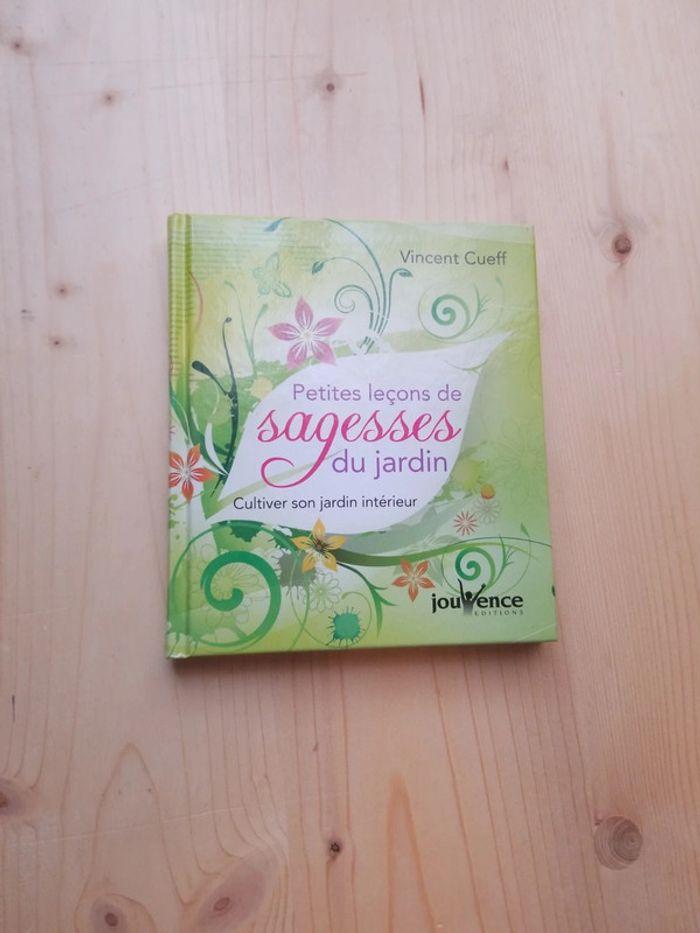 Livre  de petites leçons de sagesses du jardin - photo numéro 1