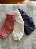 Lot pantalon 3M