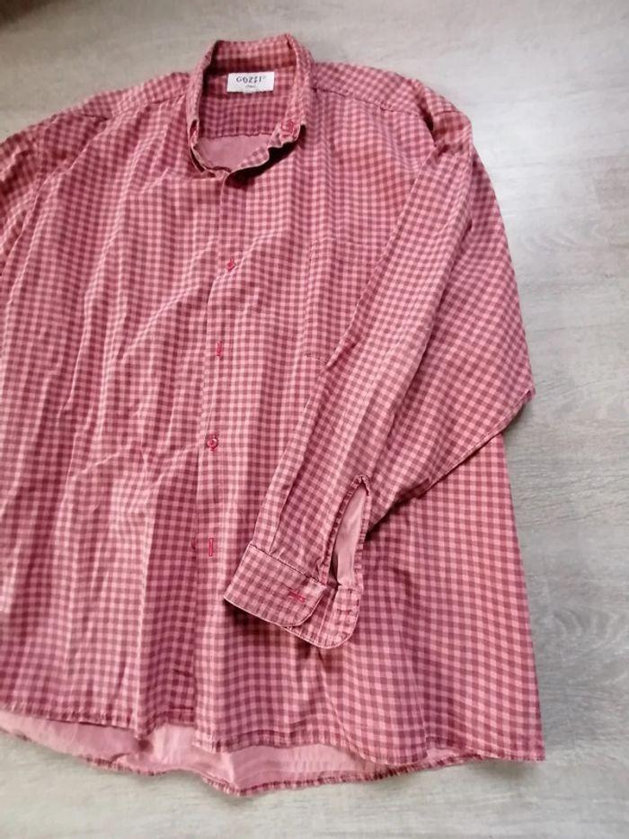 Chemise manches longues à petits carreaux. Taille 3. - photo numéro 6