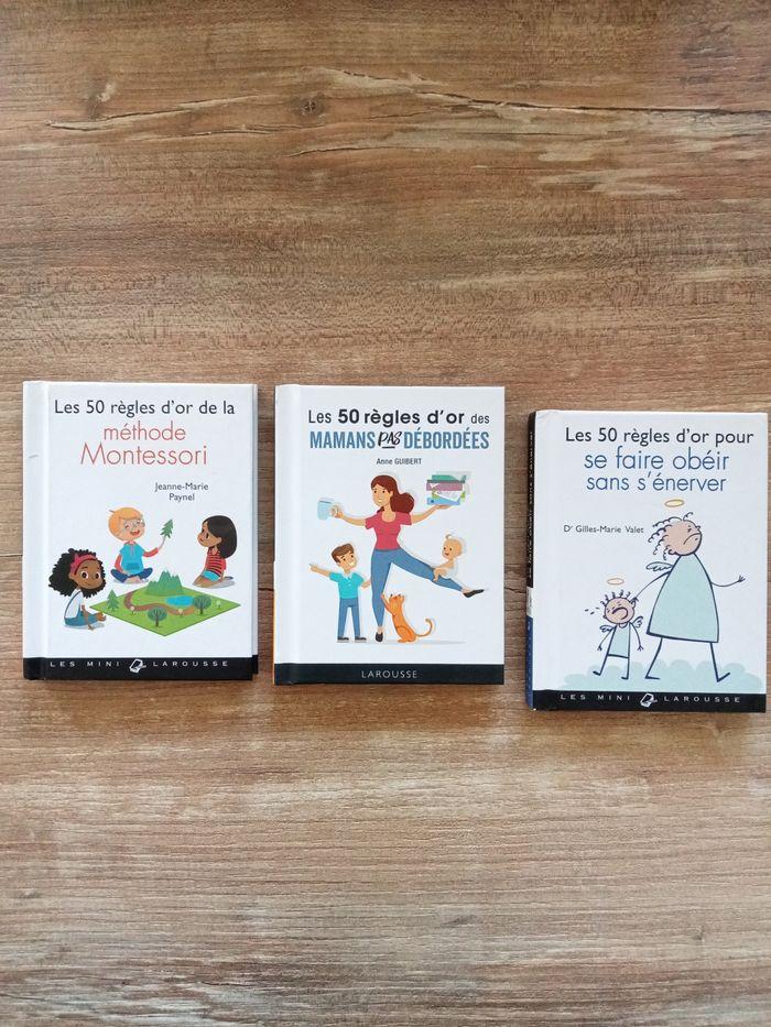 Lot mini Larousse les 50 règles d'or