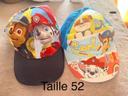 Lot de casquette Pat patrouille T52