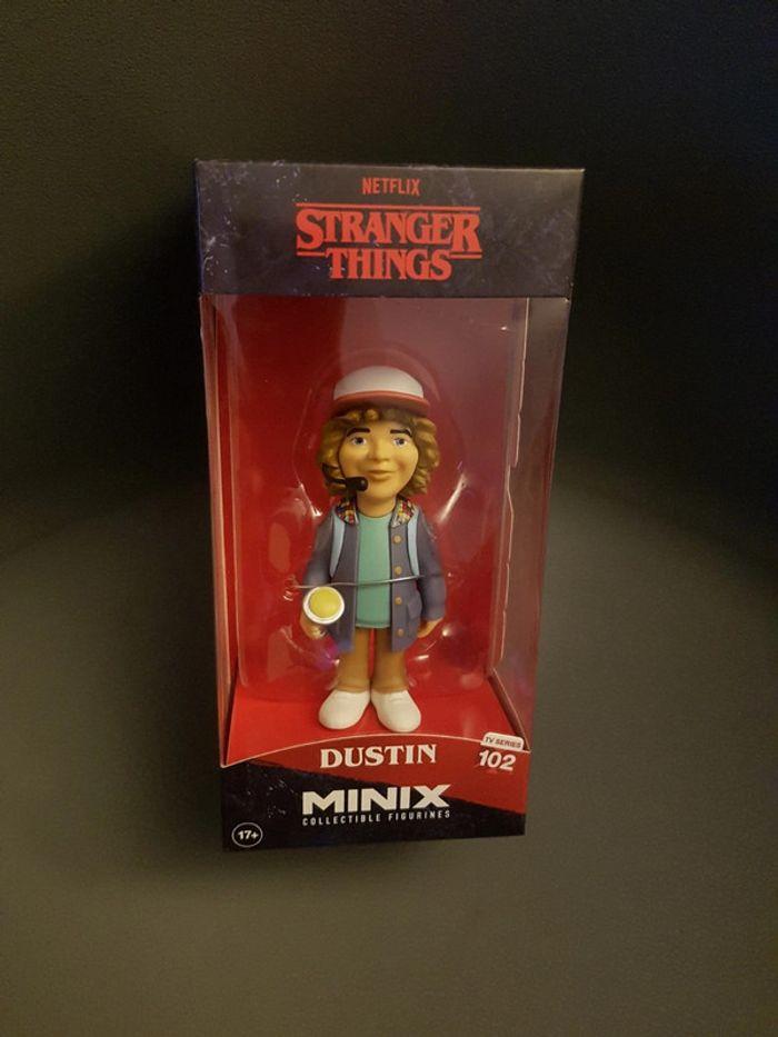 Netflix stranger things dustin minix action figure collection new sealed