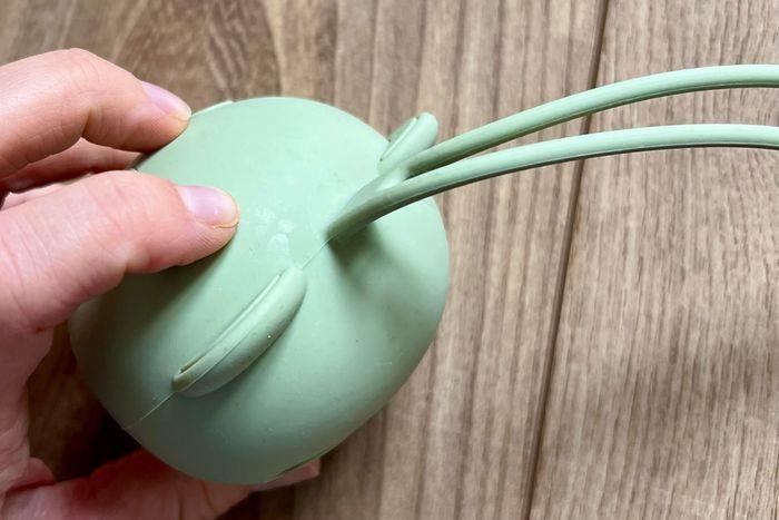 Boîte à tétine en silicone sans BPA (vert olive) - Airfish - photo numéro 6