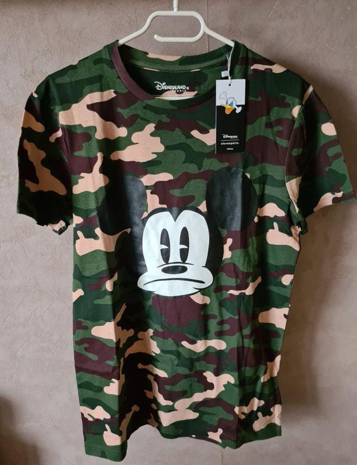 T-shirt camouflage Disney, Elevenparis neuf - photo numéro 3