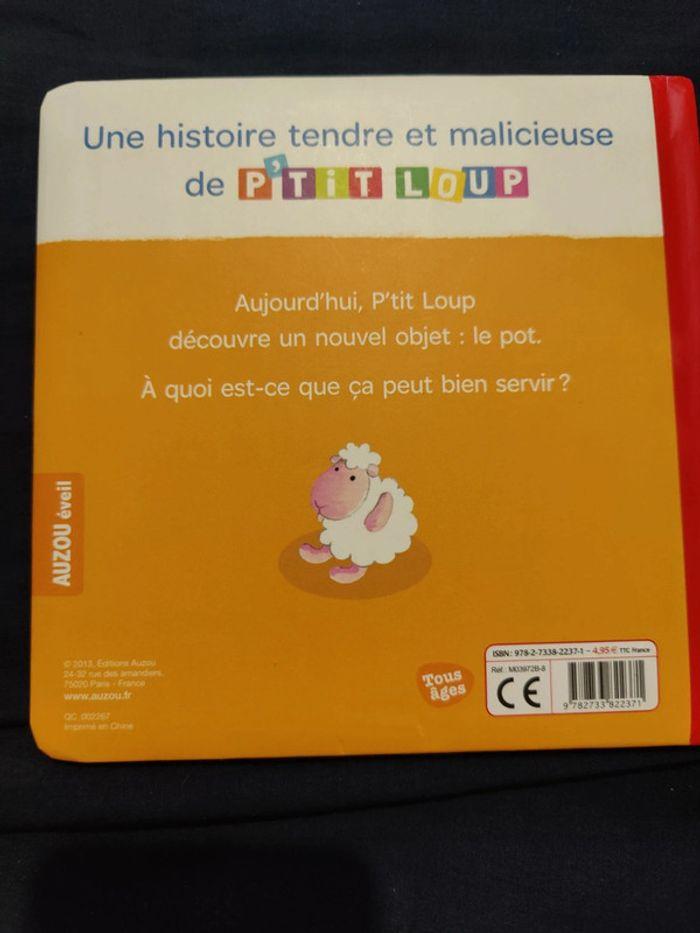 Livre P'tit loup va sur le pot - photo numéro 2