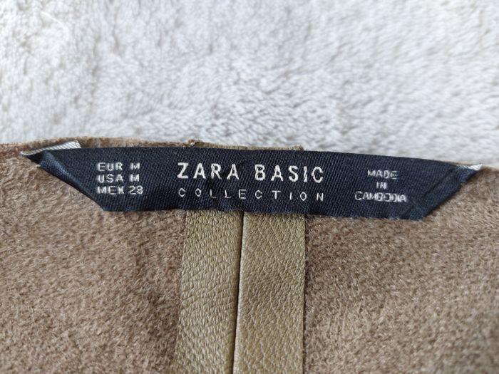 Veste simili cuir Zara Basic taille M - photo numéro 5