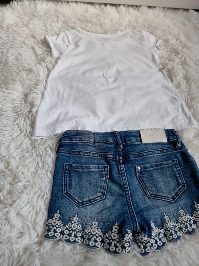 Lot t-shirt kiabi 4ans et short 4/5 &denim - photo numéro 10