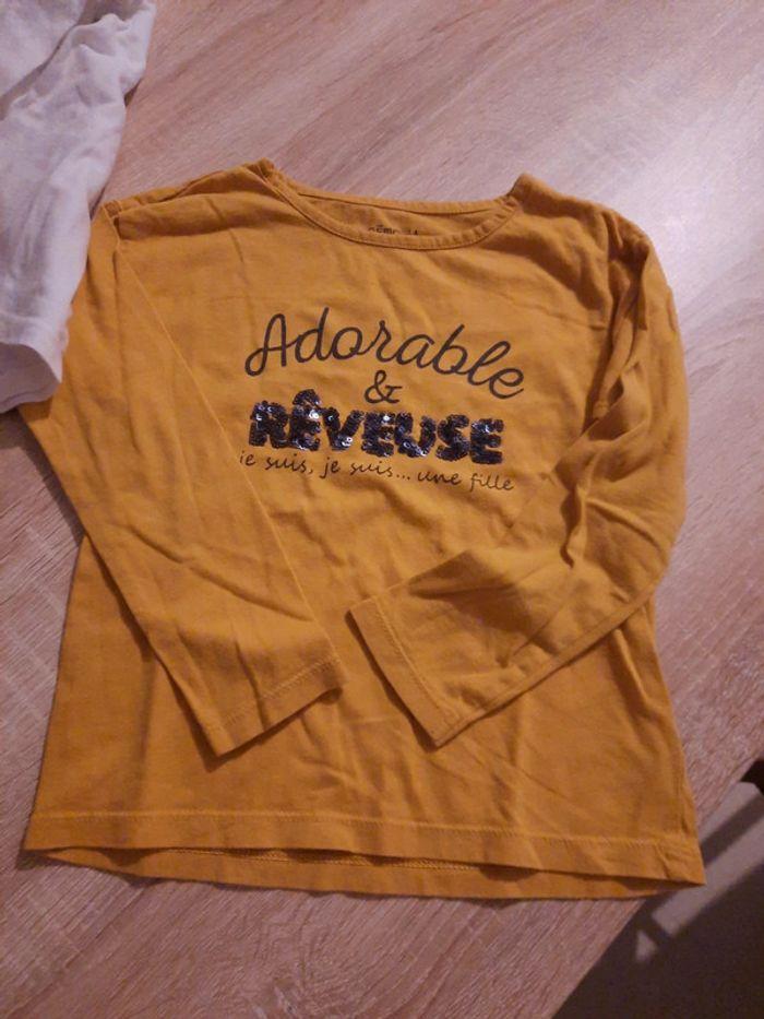 Lot de 2 tee shirt manche longue 4 ans - photo numéro 4