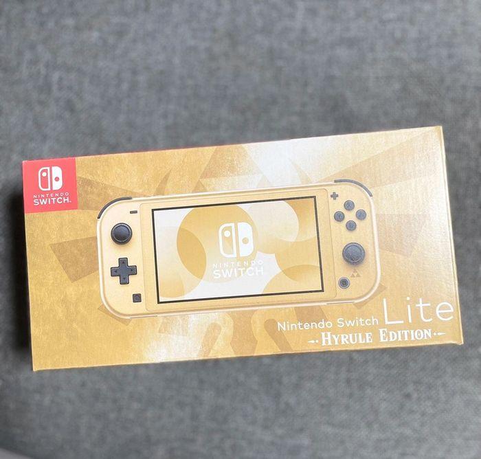 Nintendo switch edition limité Zelda Hyrule Japonaise - photo numéro 1