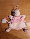 Doudou et compagnie marionnette Licorne