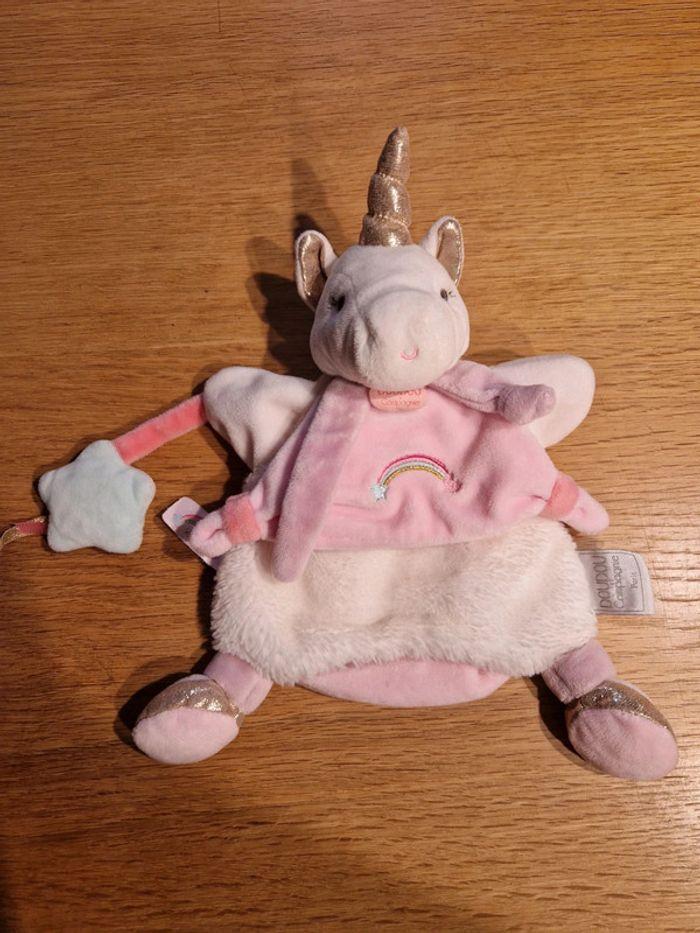 Doudou et compagnie marionnette Licorne - photo numéro 1