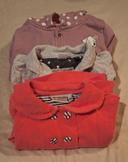 Lot de 3 gilets (hublot, disney et tex)