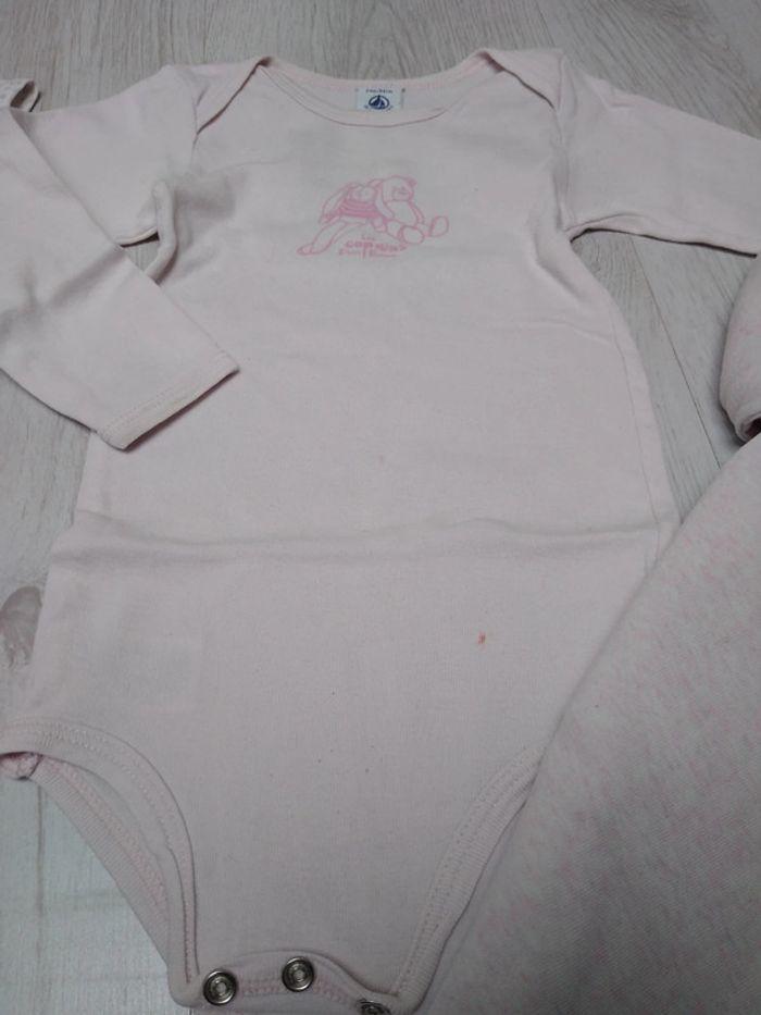 Lot 3 bodies petit bateau 24 mois - photo numéro 4