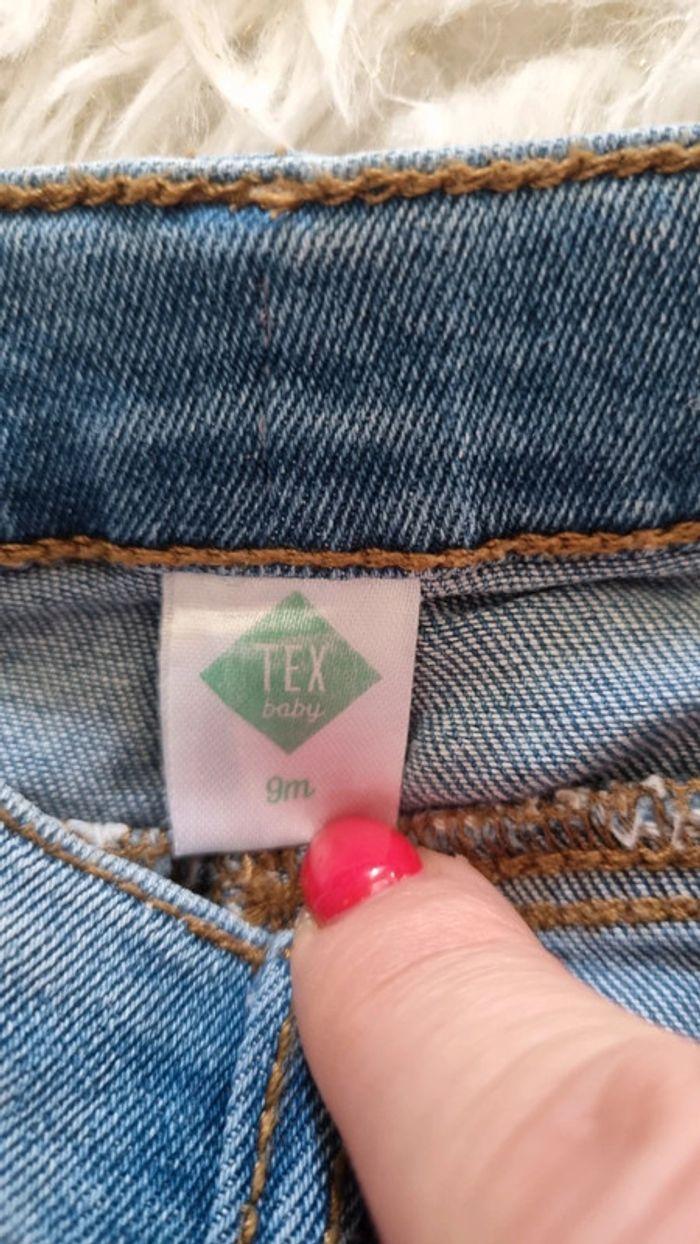 Joli jeans tex taille 9 mois - photo numéro 3