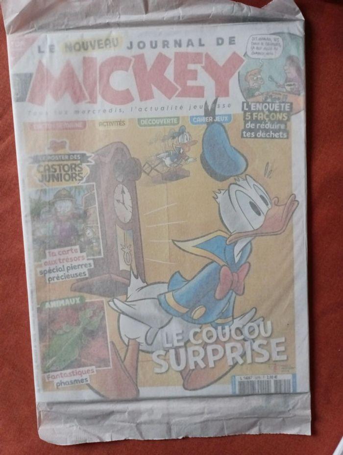 Lot de 3 journaux de Mickey neufs, jamais lus - photo numéro 3