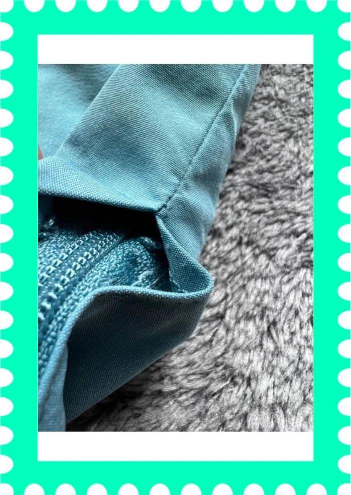 👕 Track Pant Pantalon survêtement jogging Vintage Adidas logo brodé Turquoise Taille XL 👕 - photo numéro 14