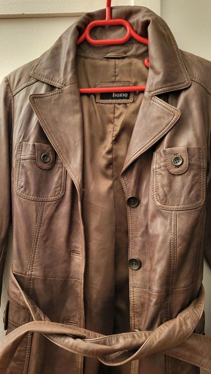 Veste longue marron - photo numéro 2