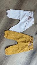 Lot de 2 pantalons type sarouel 18 mois