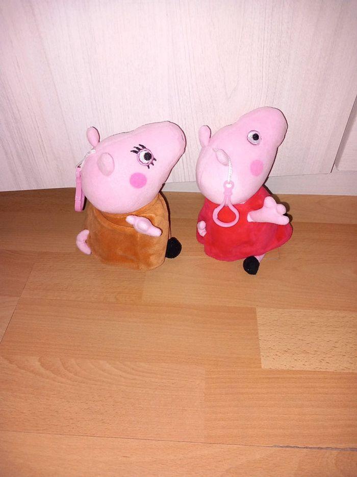 2 peluche peppa pig - photo numéro 2