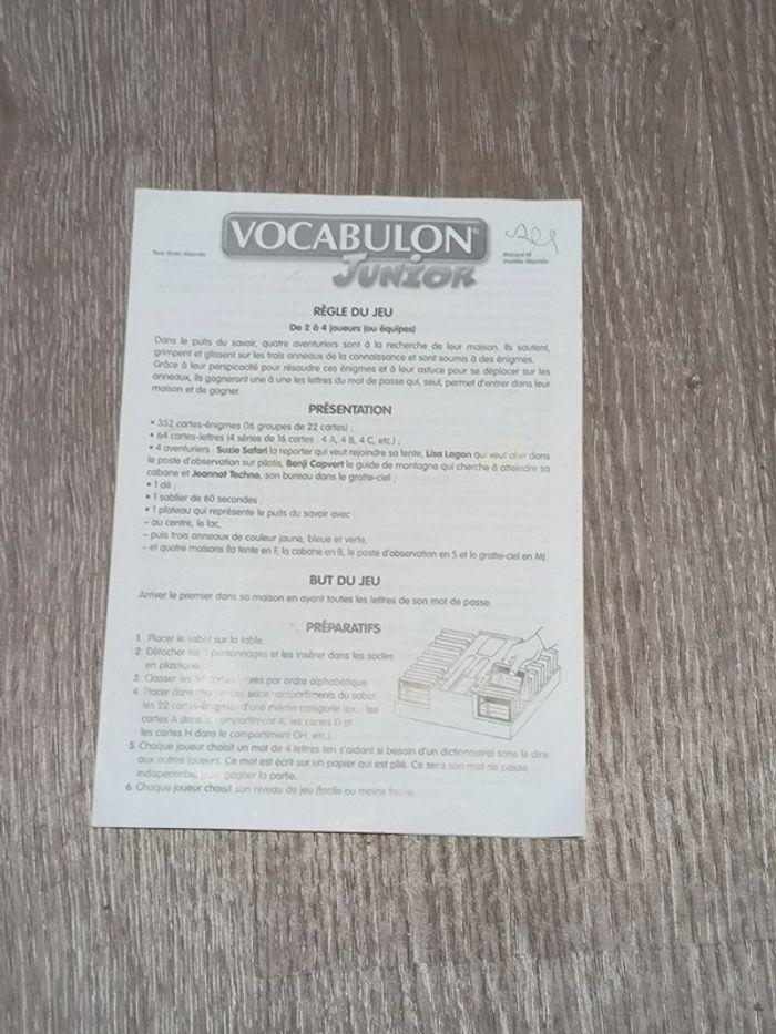 Larousse Jeu vocabulon junior édition 2 - photo numéro 5