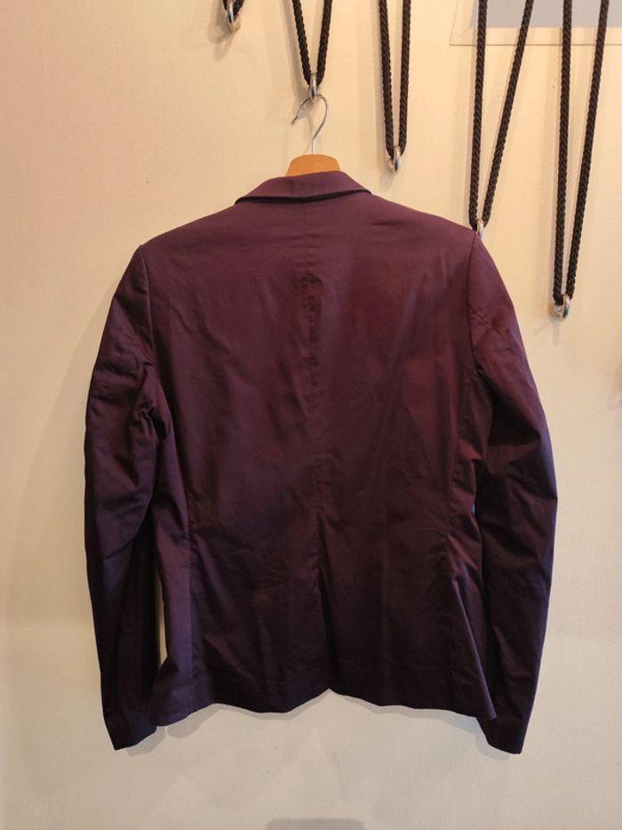 Veste H&M aubergine 42 - photo numéro 4