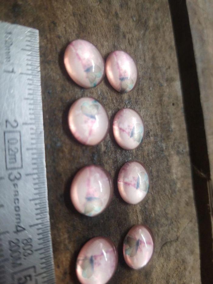 Lot de 8 cabochons - photo numéro 3