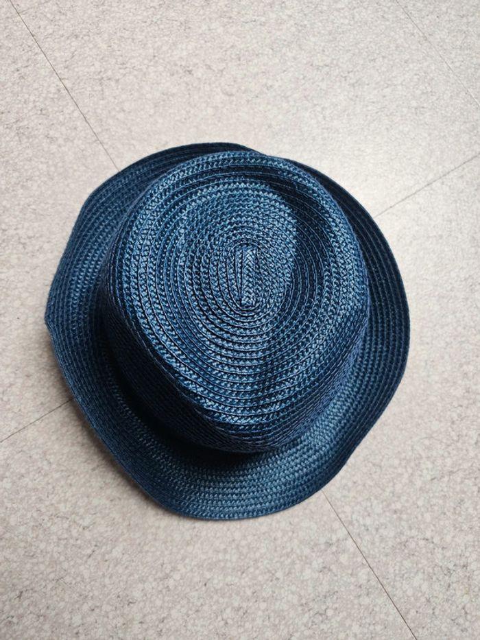 Chapeau homme bleu marine 60 - photo numéro 2