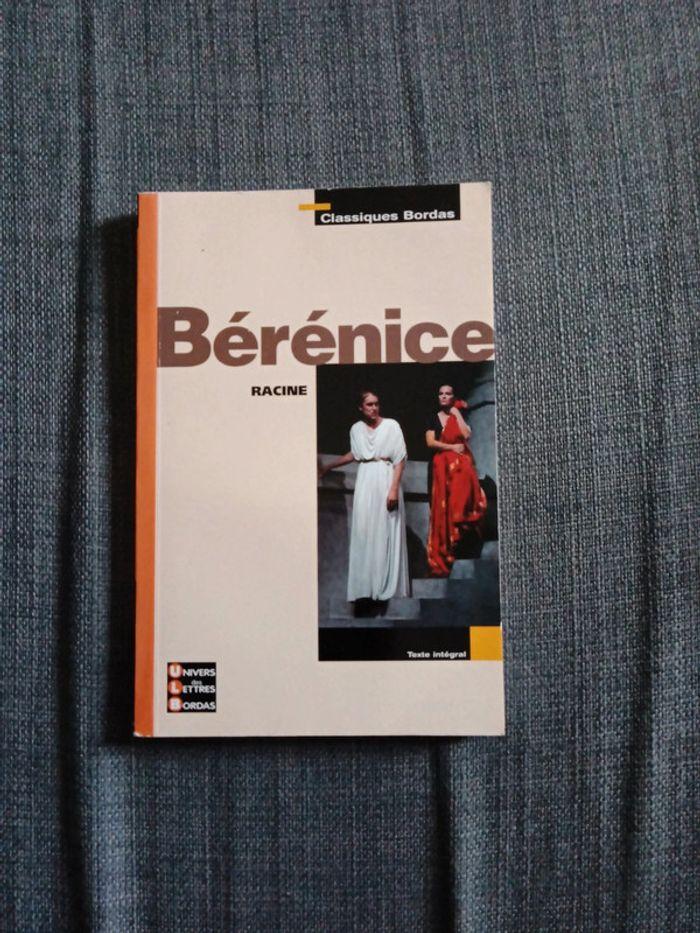 Livre "Bérénice" - photo numéro 1