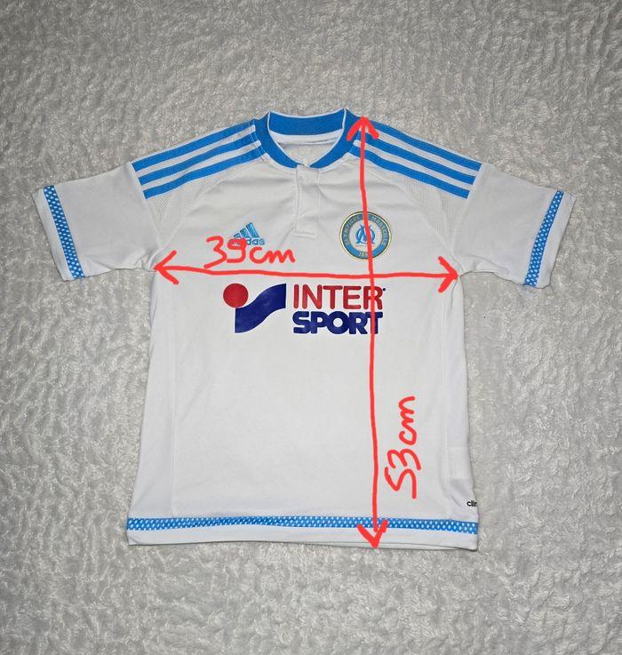 Maillot football olympique de marseille OM 9, 10 ans - photo numéro 2