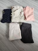 Lot 5 pantalons taille 9 mois