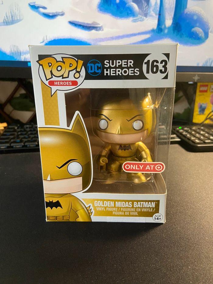 Funko Pop Batman golden midas rare authentique - photo numéro 1