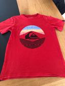 Tee-shirts rouge Quiksilver