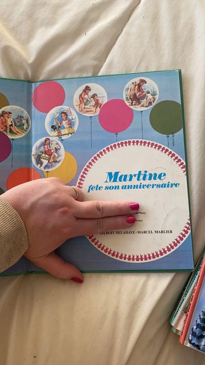 Livre Vintage Martine fête son anniversaire - photo numéro 2