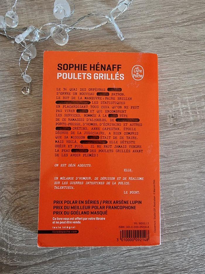 livre poulets grillés  Sophie Henaff - photo numéro 2