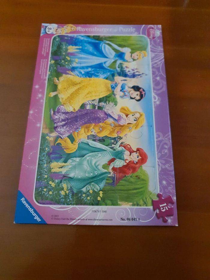 Puzzle 15 pièces disney princesses - photo numéro 1