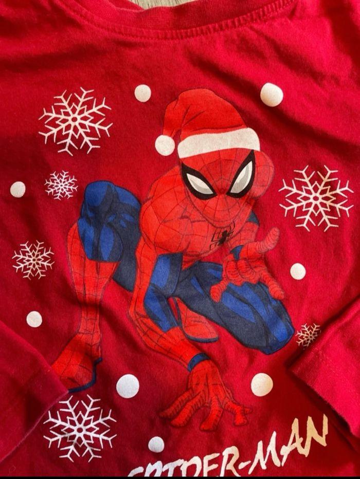 Tee shirt de Noël  Spiderman 3 ans - photo numéro 4